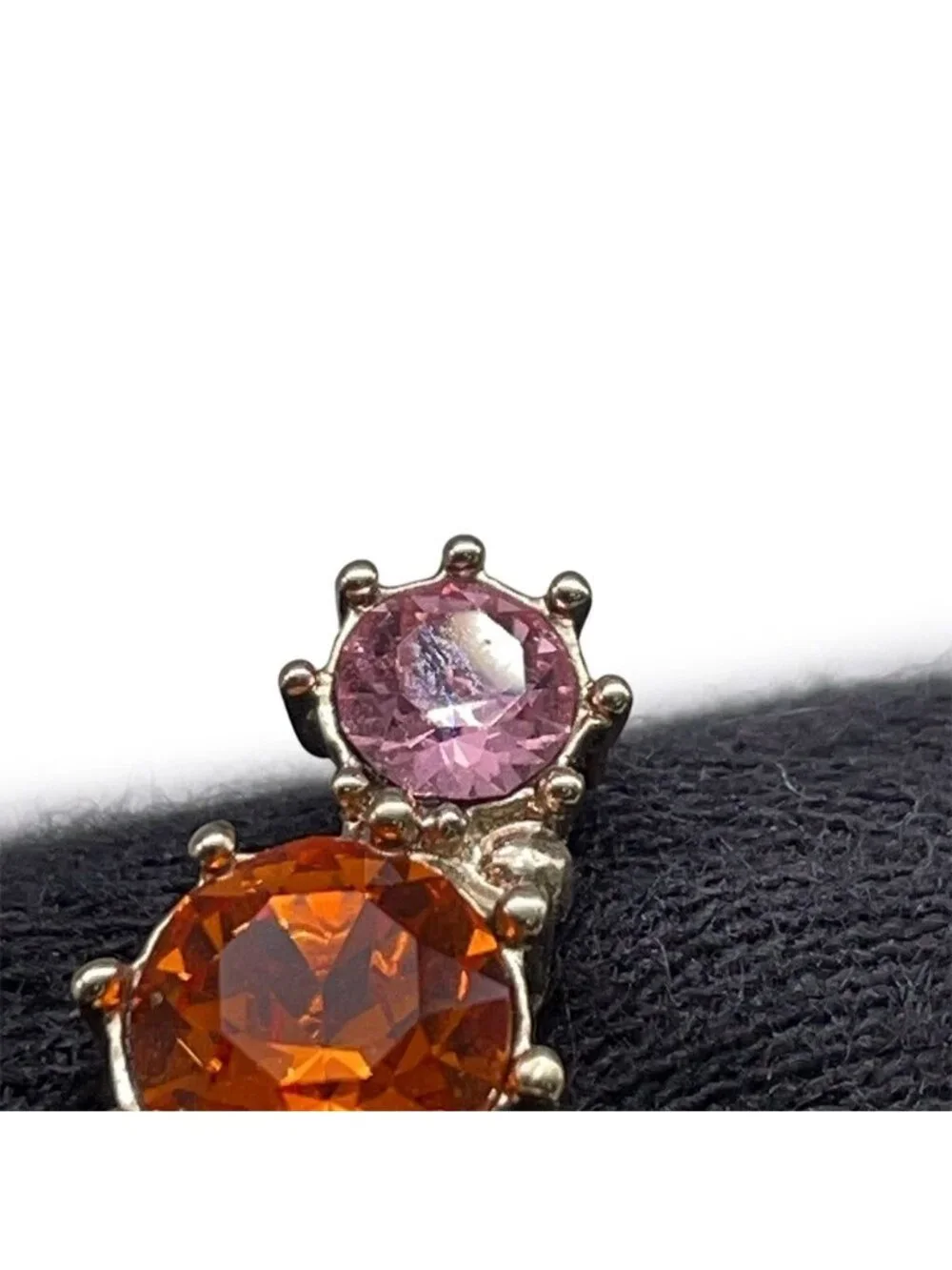 Chanel Brooch CC Logo Rhinestone